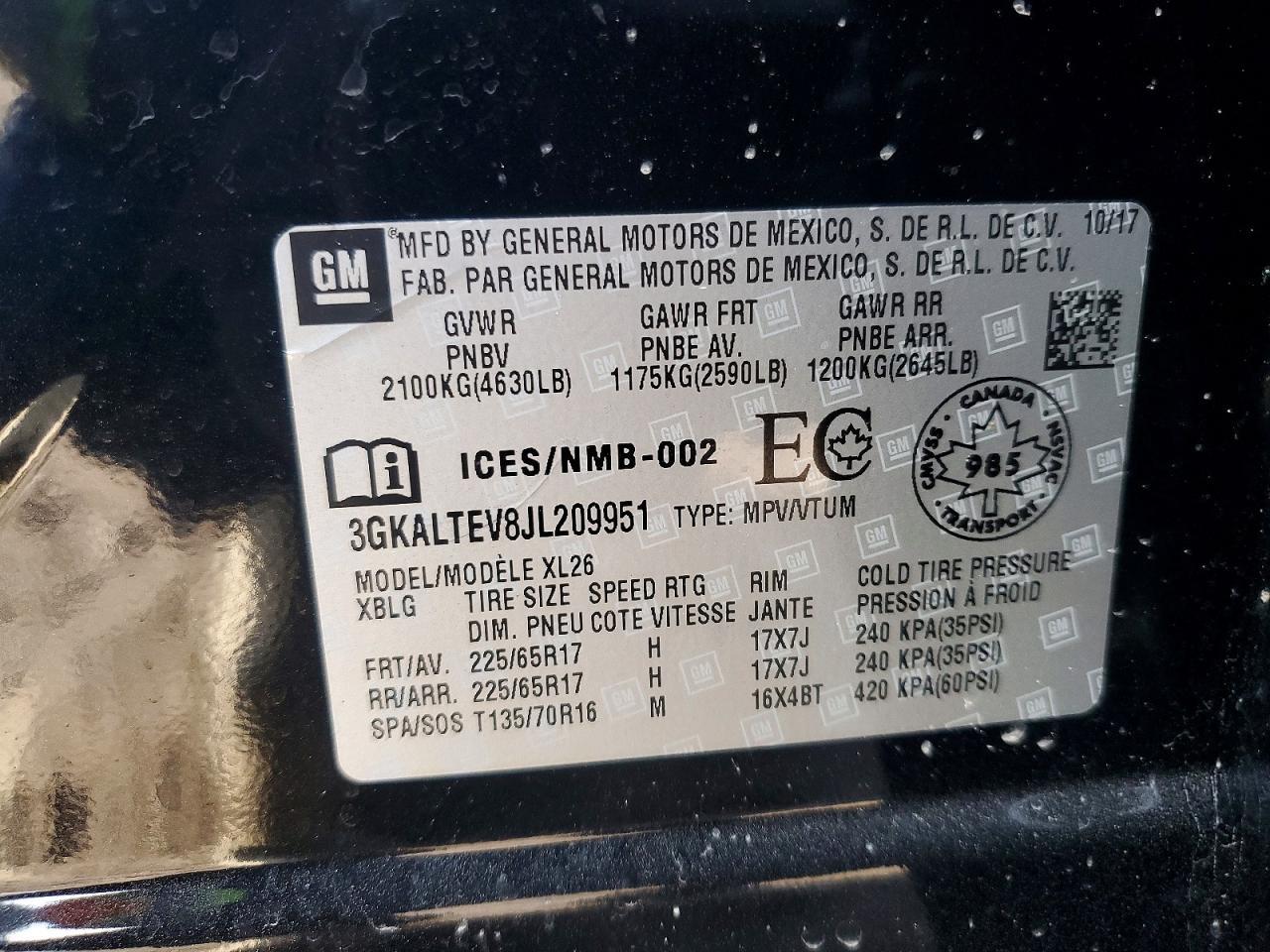 2018 GMC Terrain Sle - zdjęcie 12