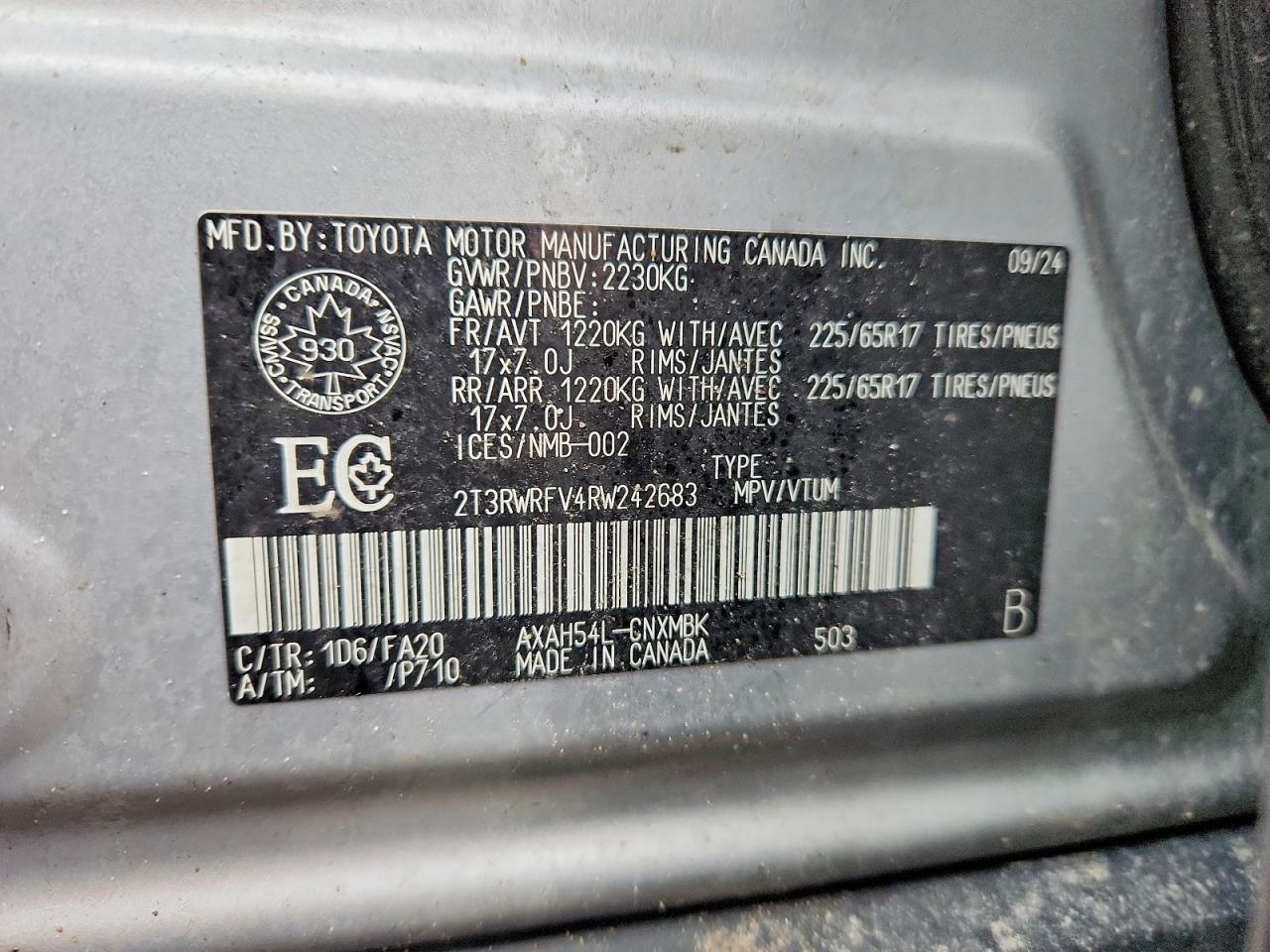 2024 Toyota Rav4 Hybrid Xle - zdjęcie 13