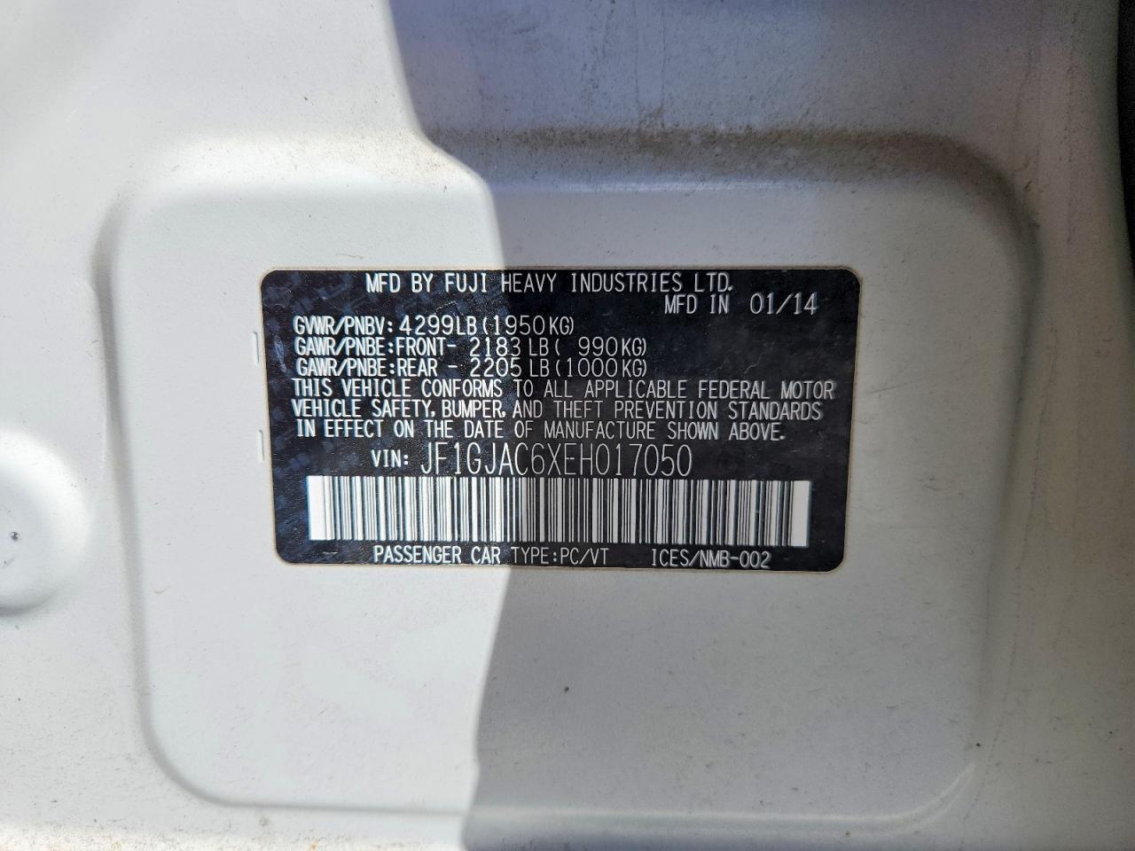 2014 Subaru Impreza Premium - zdjęcie 12