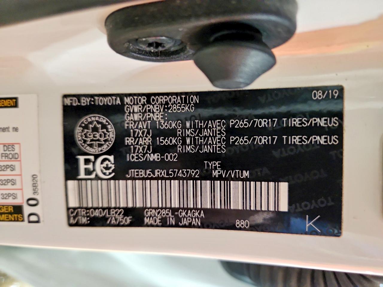 2020 Toyota 4Runner - zdjęcie 14