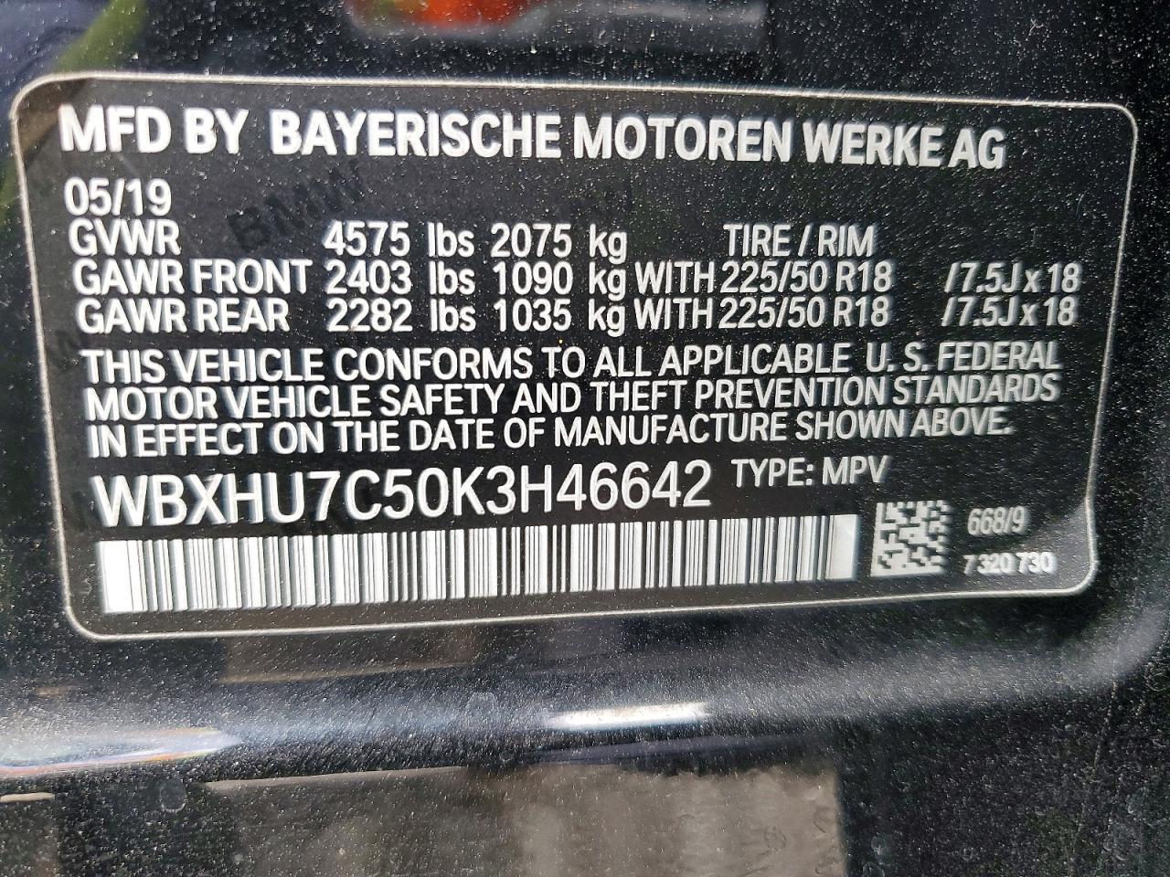 2019 BMW X1 Sdrive28I - zdjęcie 13