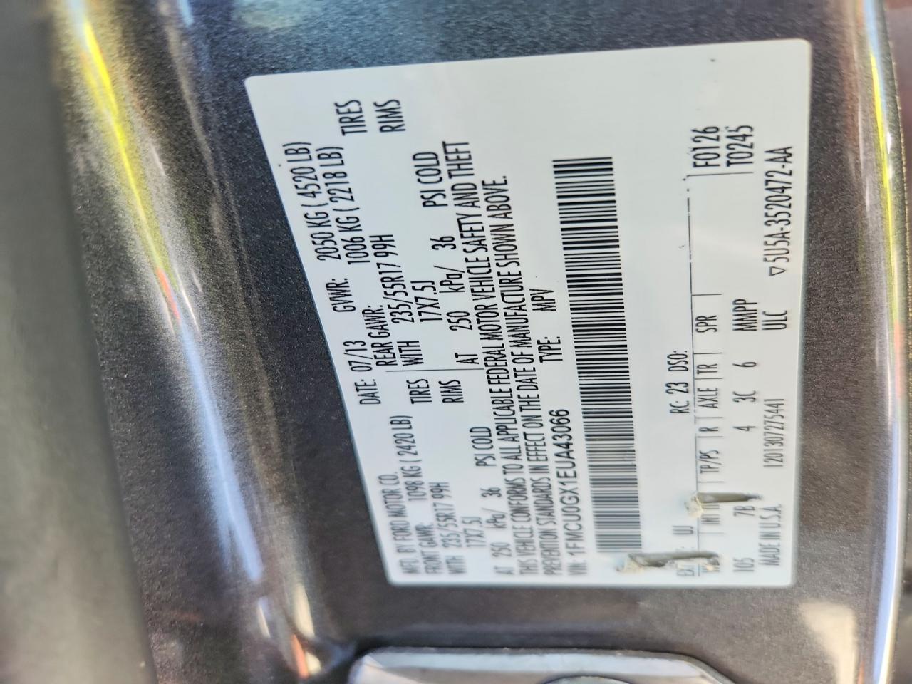 2014 Ford Escape Se - zdjęcie 12