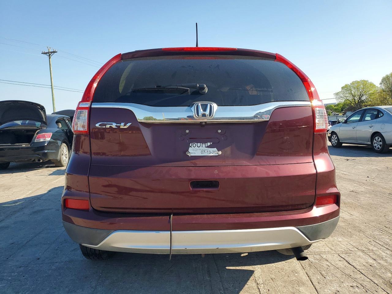 2015 Honda Cr-V Exl - zdjęcie 6