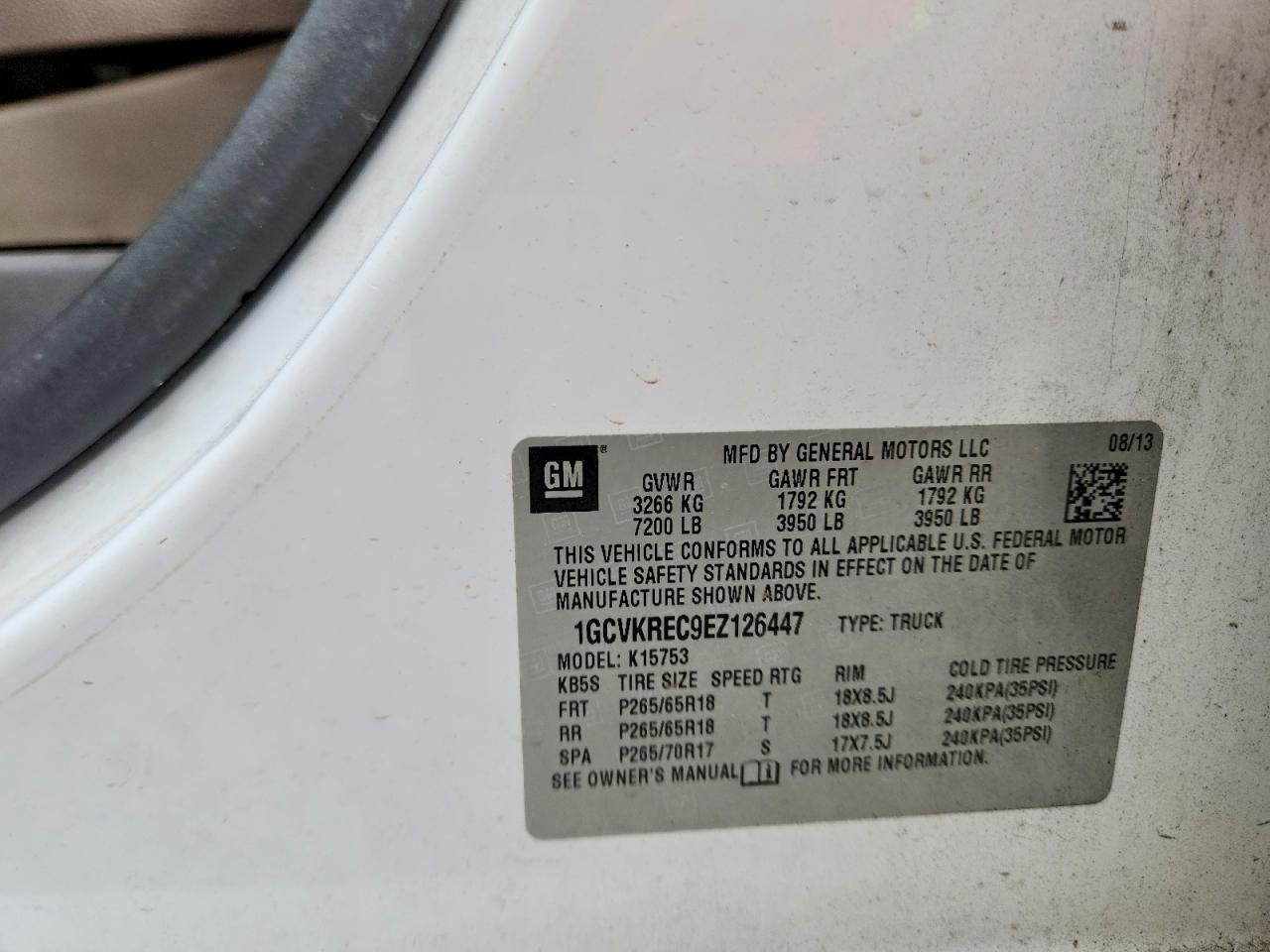 2014 Chevrolet Silverado K1500 Lt - zdjęcie 12