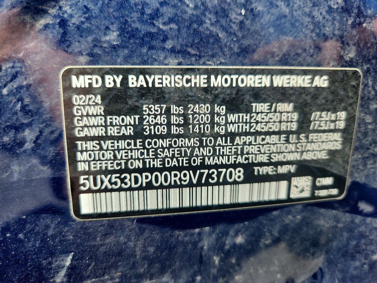 2024 BMW X3 xDrive30I - zdjęcie 13