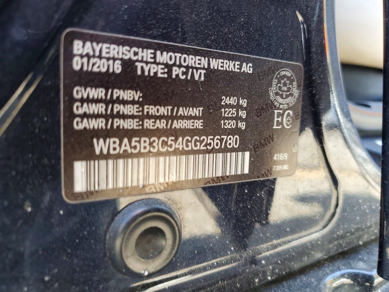 2016 BMW 535 Xi - zdjęcie 12