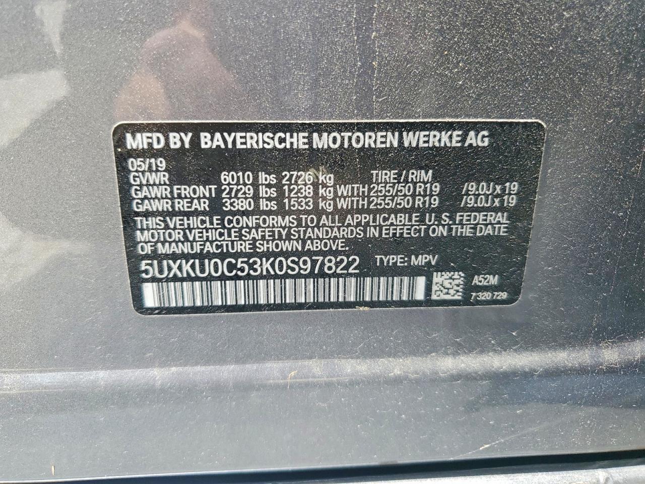 2019 BMW X6 Sdrive35I - zdjęcie 14