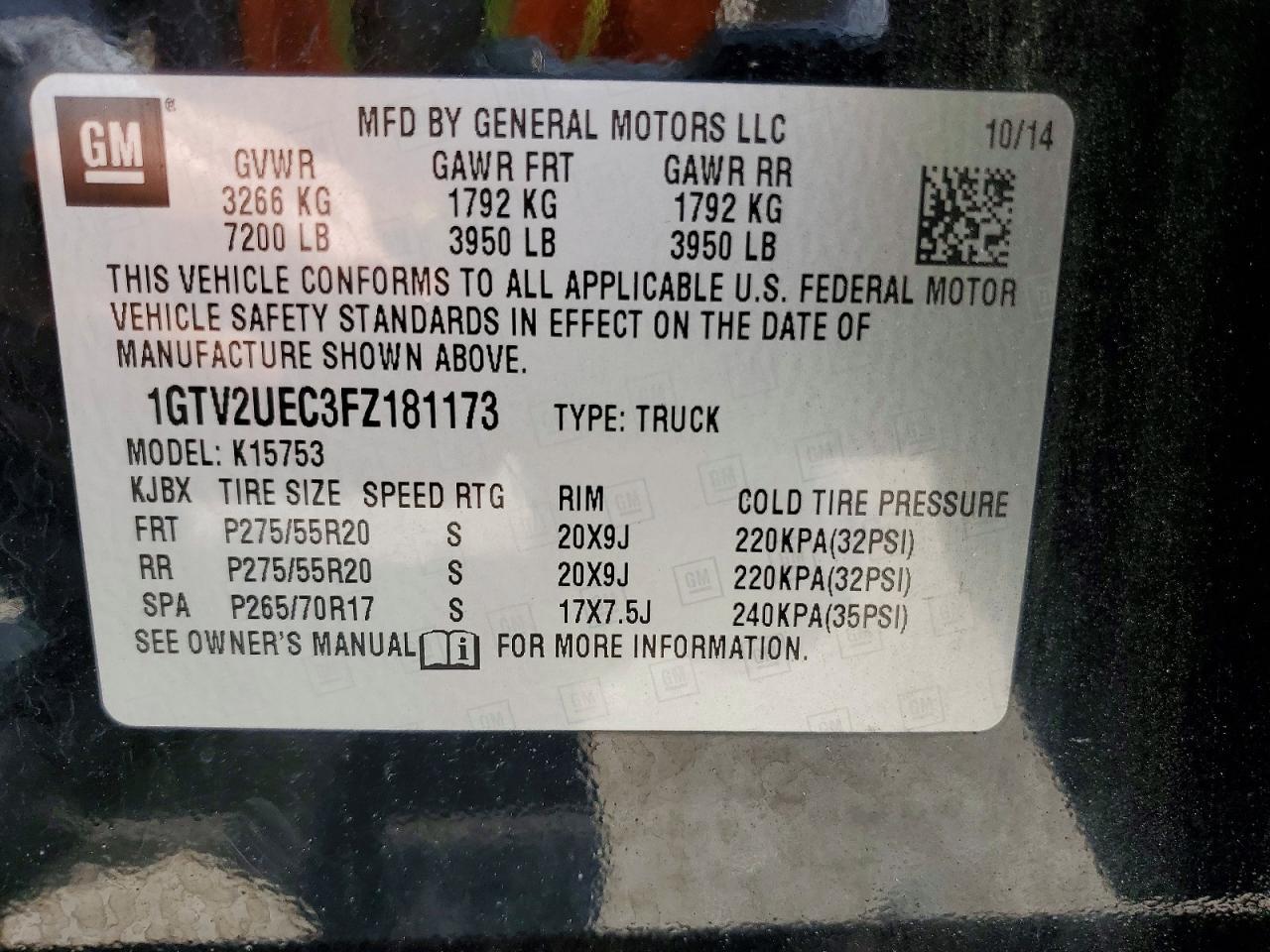 2015 GMC Sierra K1500 Sle - zdjęcie 12