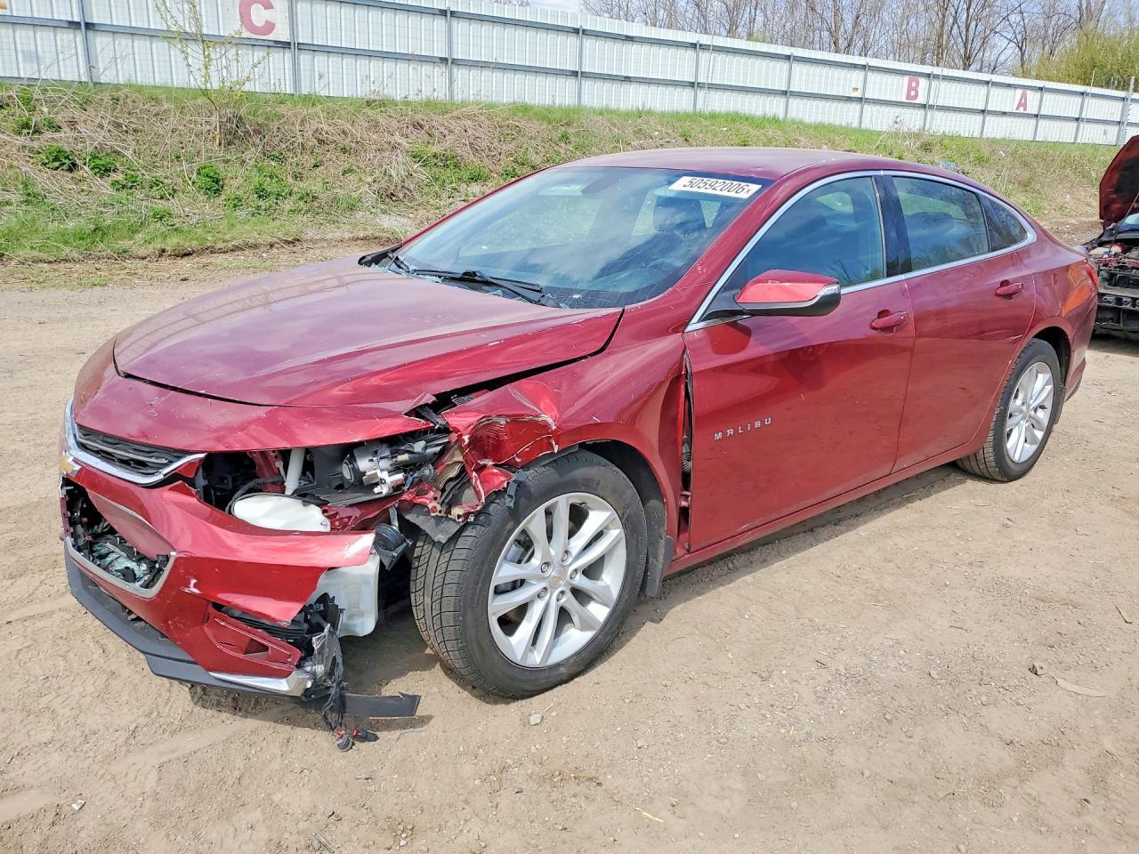 2018 Chevrolet Malibu Lt - zdjęcie główne