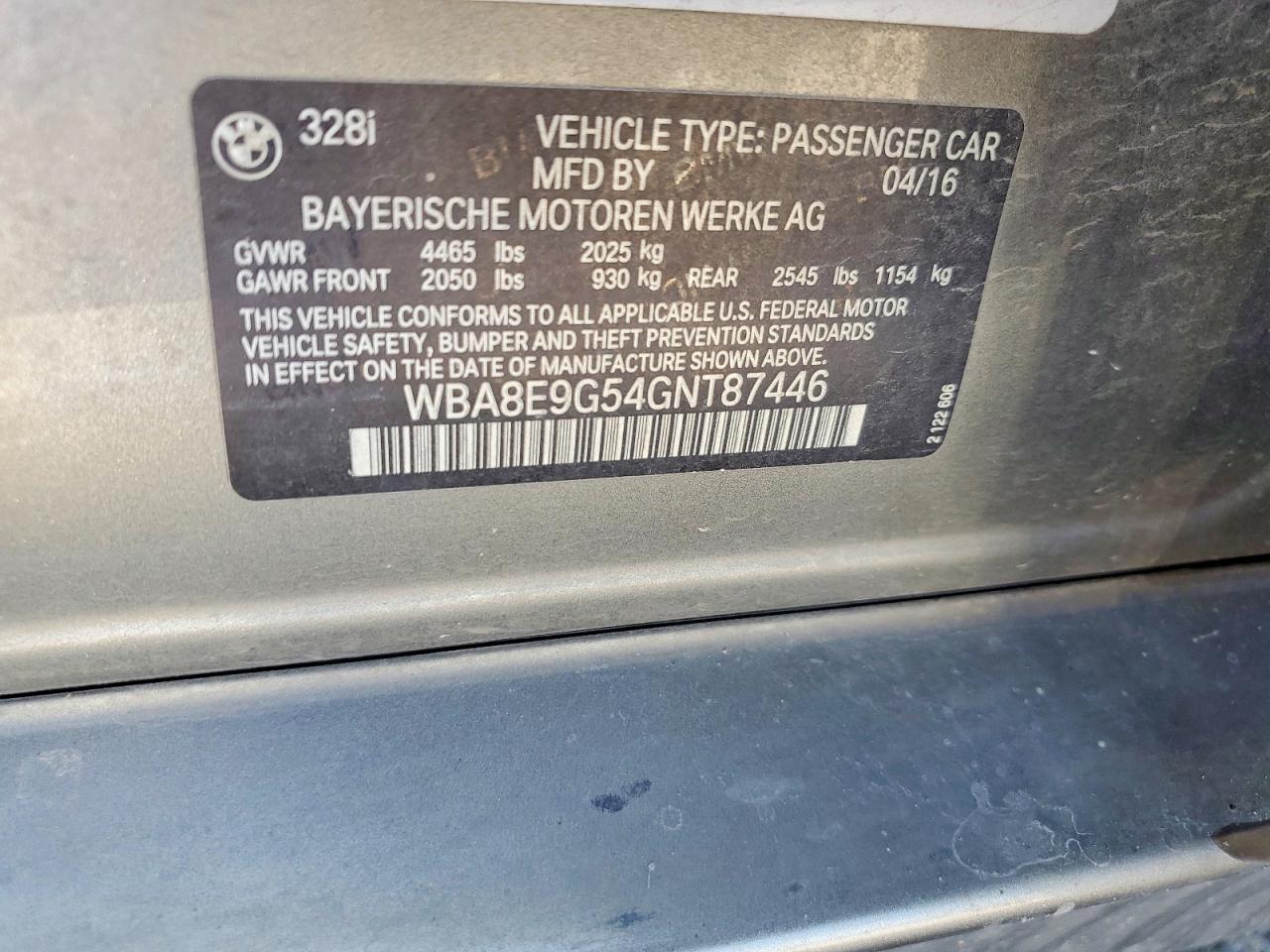 2016 BMW 328 I Sulev - zdjęcie 12