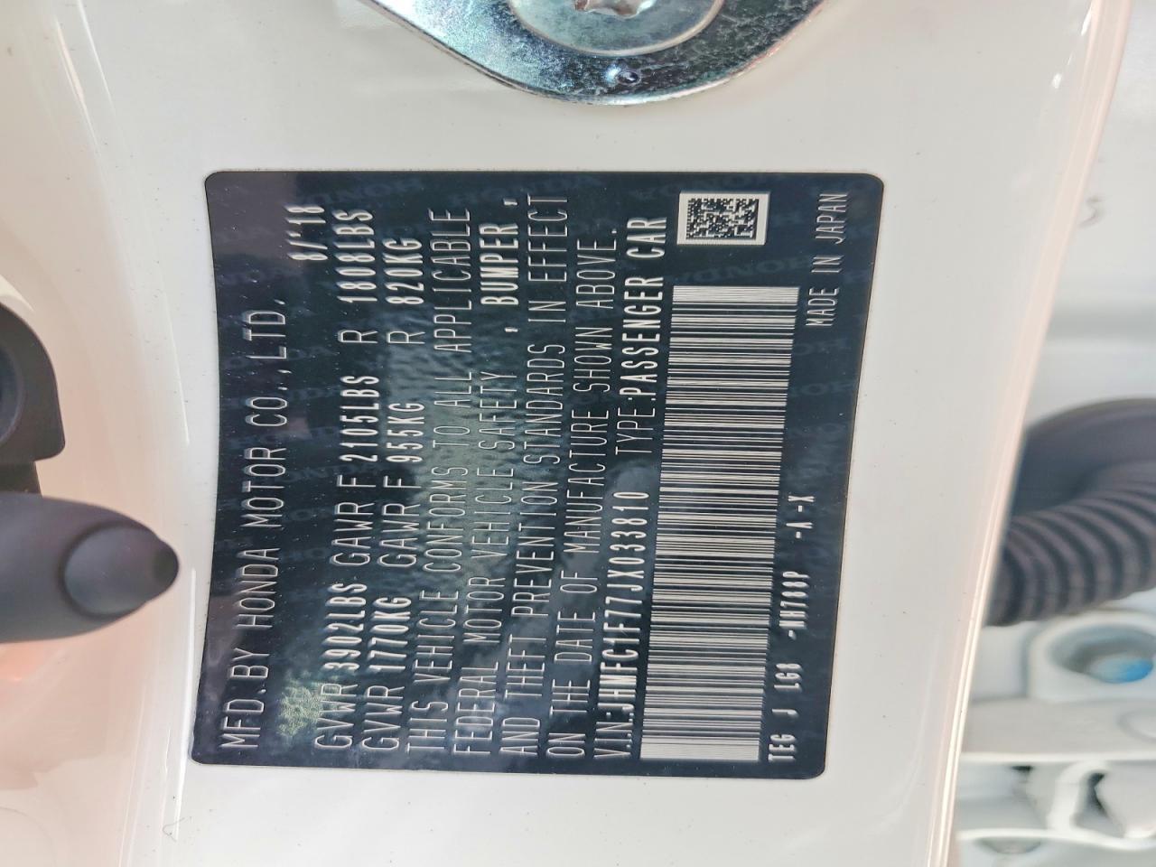 2018 Honda Civic Exl - zdjęcie 12