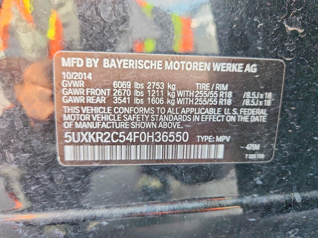 2015 BMW X5 Sdrive35I - zdjęcie 14