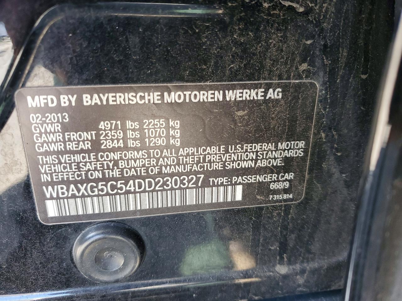 2013 BMW 528 I - zdjęcie 12