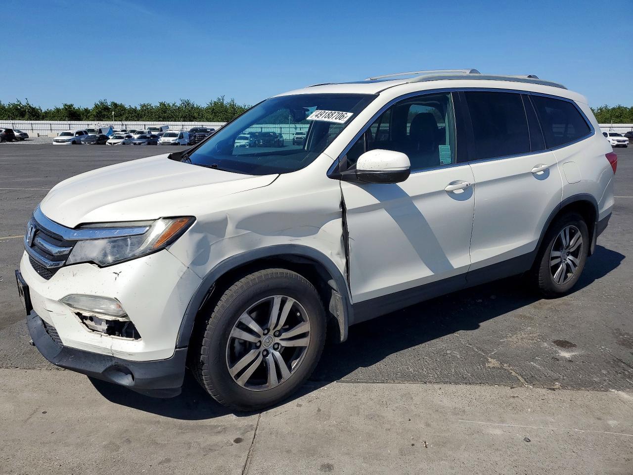 2018 Honda Pilot Exl - zdjęcie główne