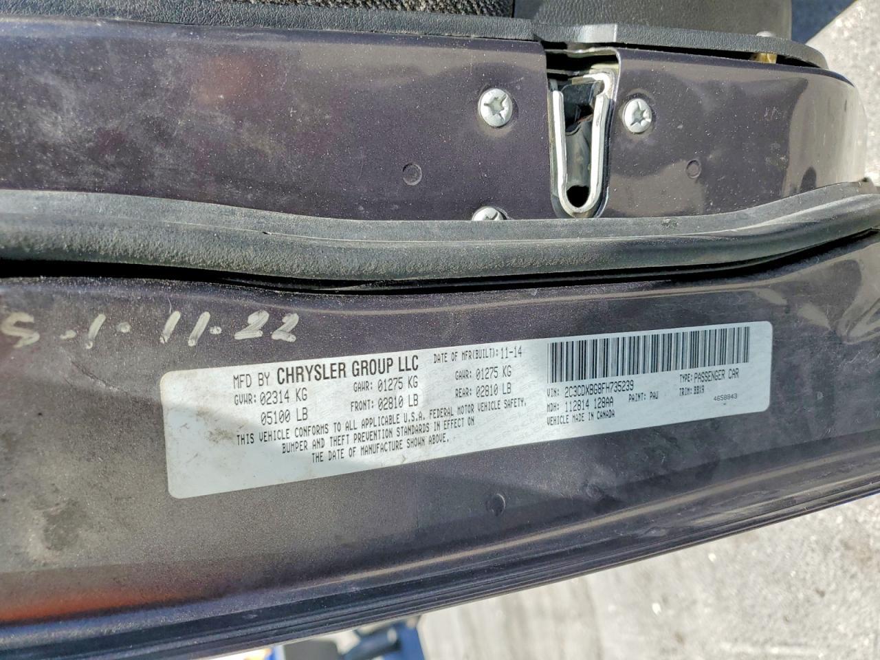 2015 Dodge Charger Se - zdjęcie 12