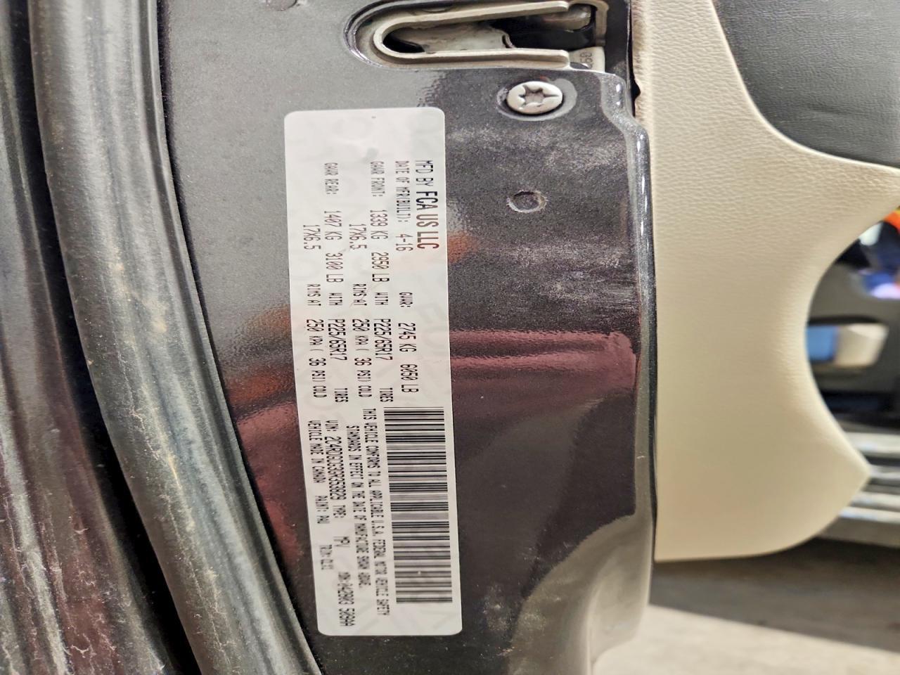 2016 Dodge Grand Caravan Sxt - zdjęcie 14