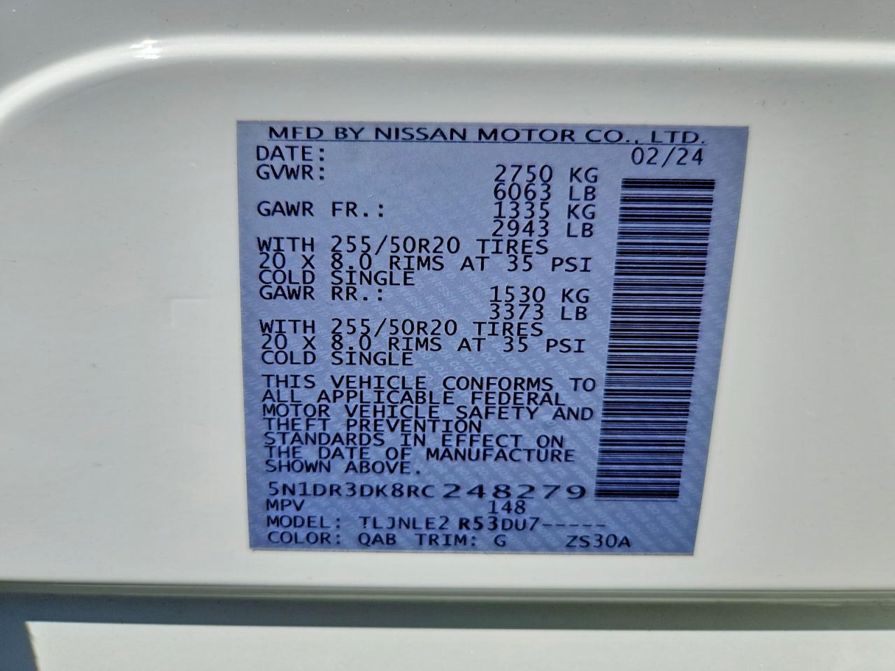 2024 Nissan Pathfinder Platinum 4Wd - zdjęcie 14