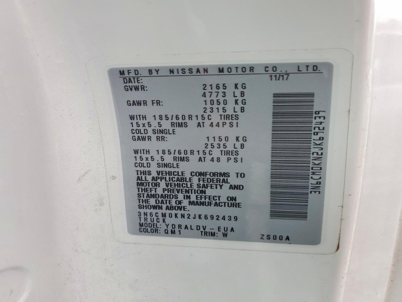 2018 Nissan Nv200 S - zdjęcie 13