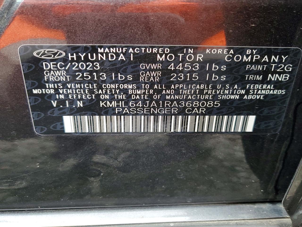 2024 Hyundai Sonata Sel - zdjęcie 12
