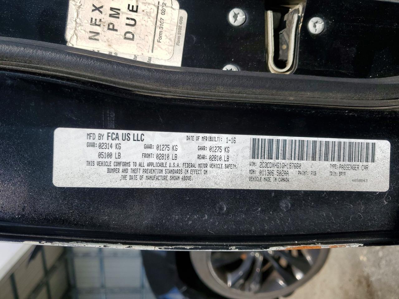 2016 Dodge Charger Sxt - zdjęcie 12