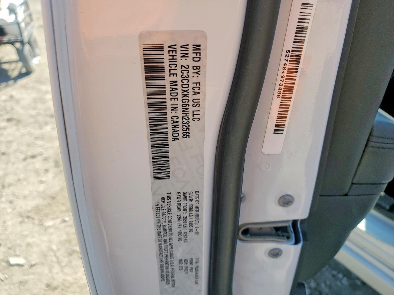 2022 Dodge Charger Police - zdjęcie 12