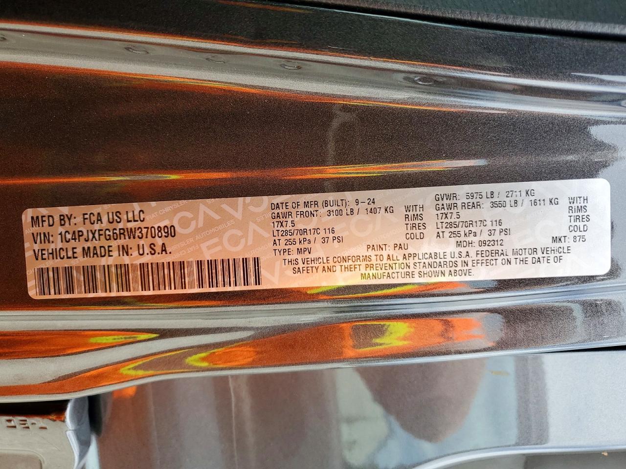 2024 Jeep Wrangler Rubicon - zdjęcie 13