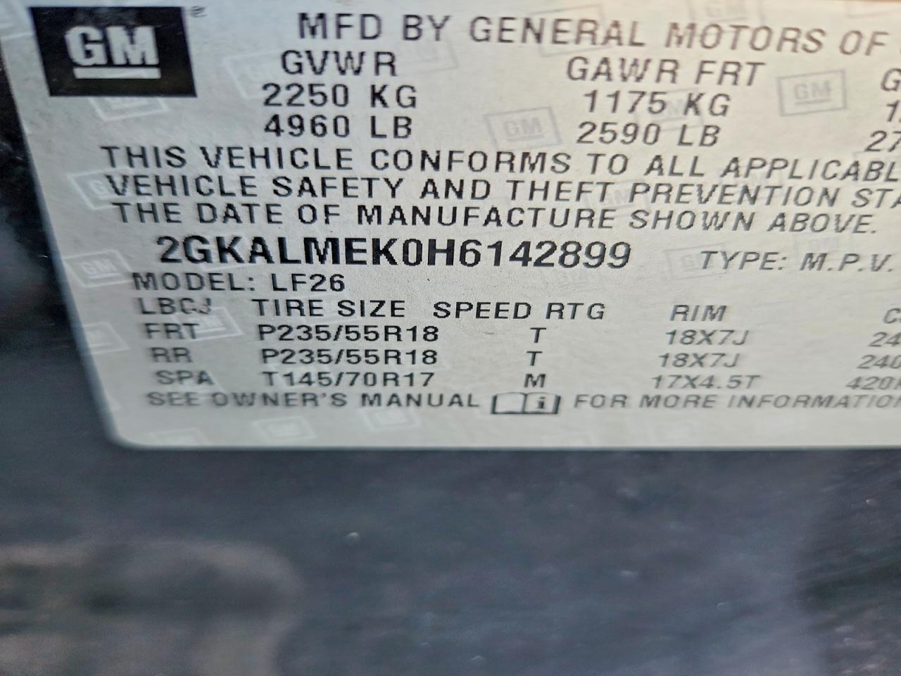 2017 GMC Terrain Sle 1 - zdjęcie 14