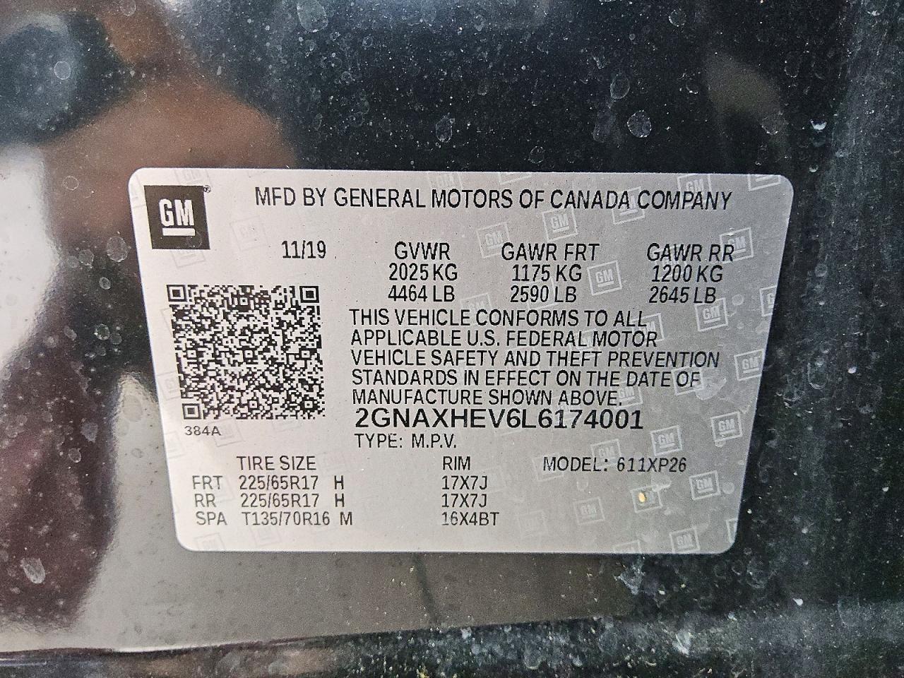 2020 Chevrolet Equinox Ls - zdjęcie 13