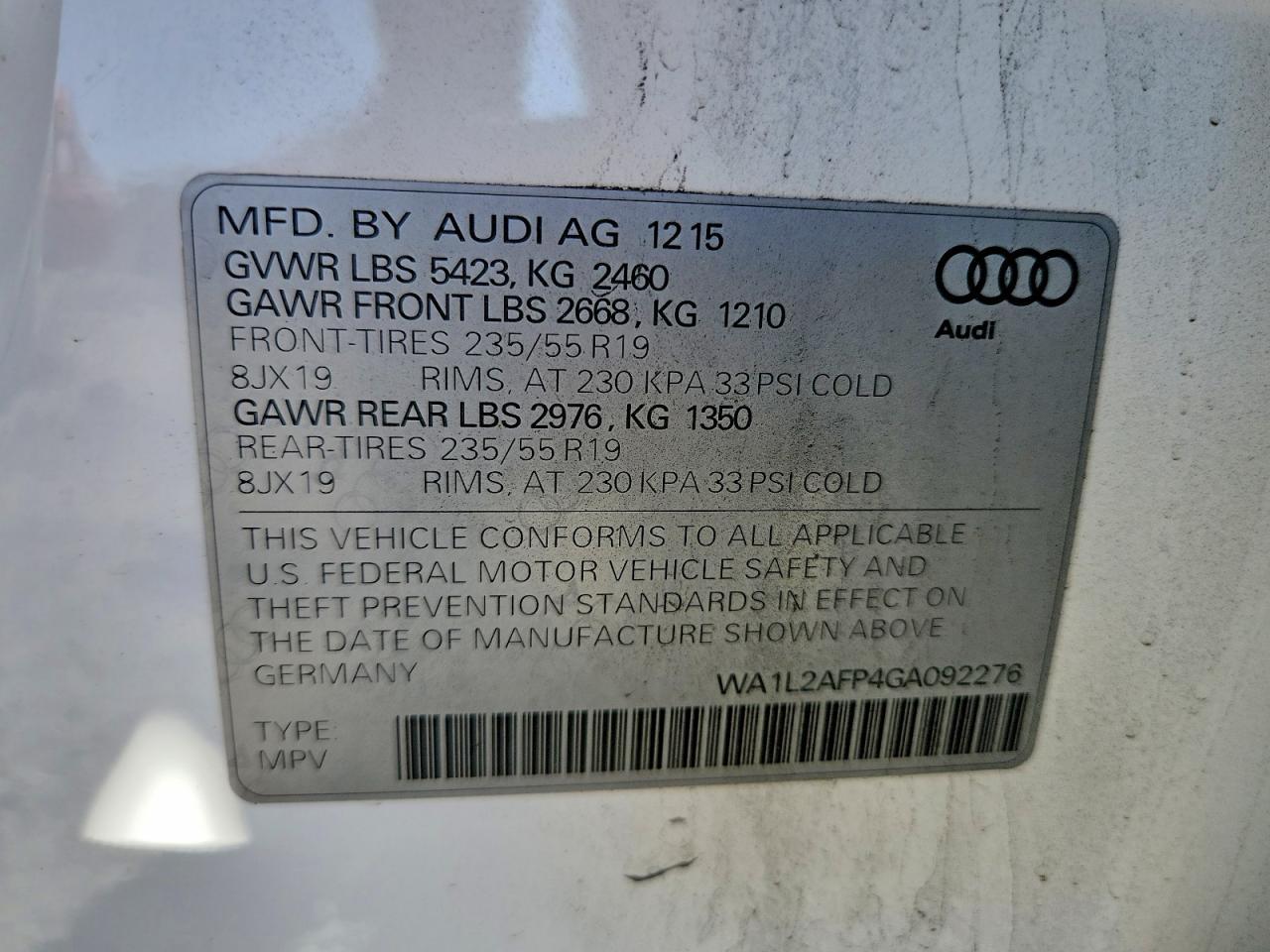 2016 Audi Q5 Premium Plus - zdjęcie 13