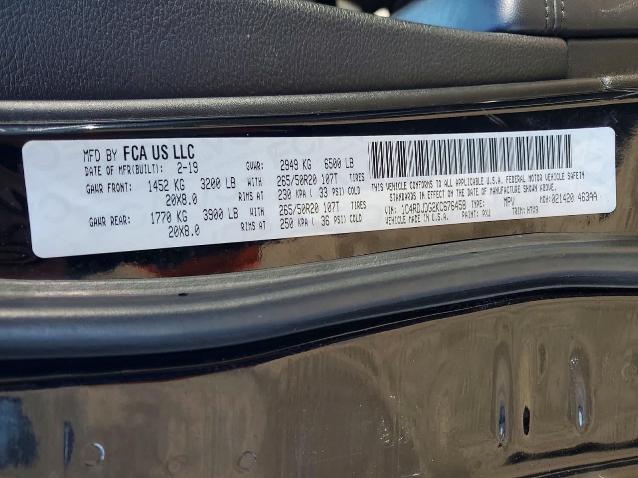 2019 Dodge Durango Gt - zdjęcie 13