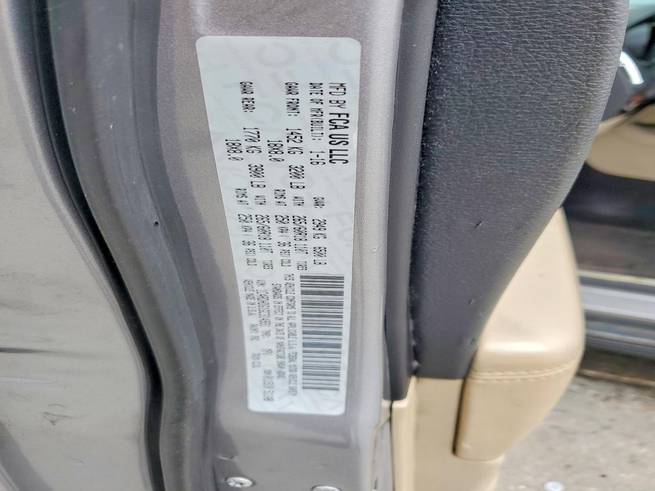 2016 Dodge Durango Limited - zdjęcie 14