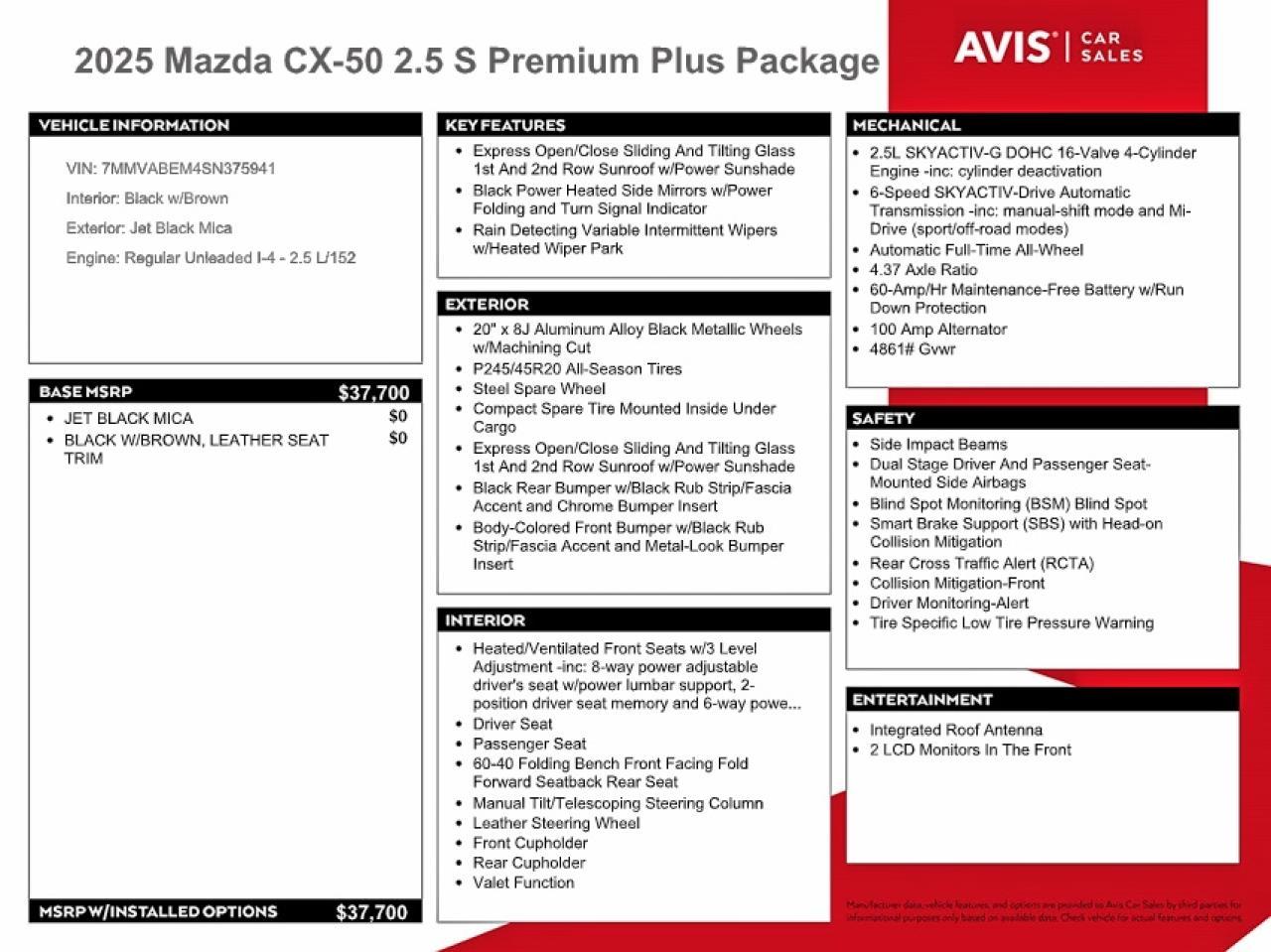 2025 Mazda Cx-50 Premium Plus - zdjęcie 13