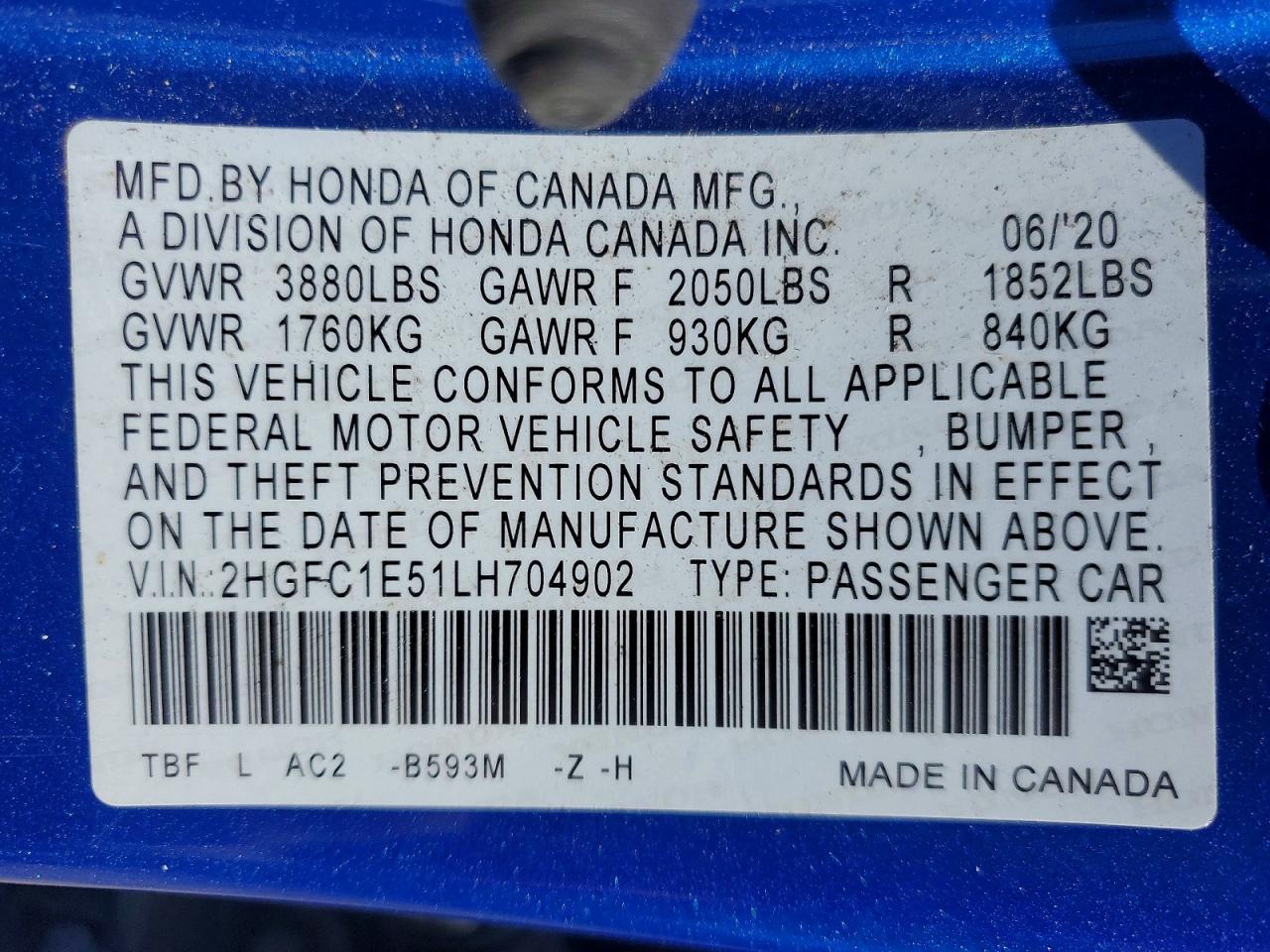 2020 Honda Civic Si - zdjęcie 12