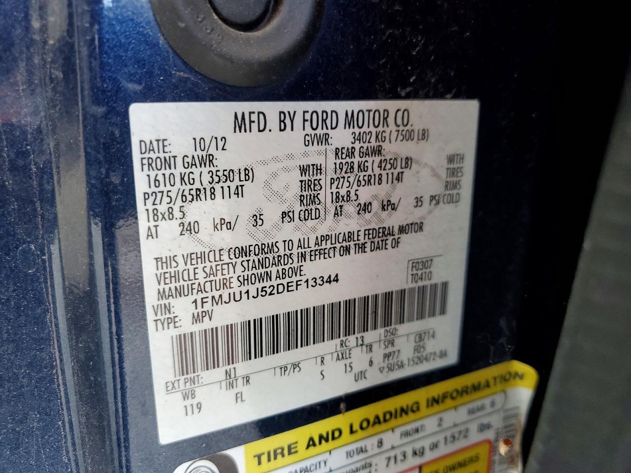 2013 Ford Expedition - zdjęcie 13