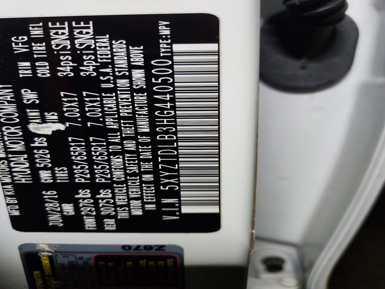 2017 Hyundai Santa Fe Sport 2.4L - zdjęcie 14