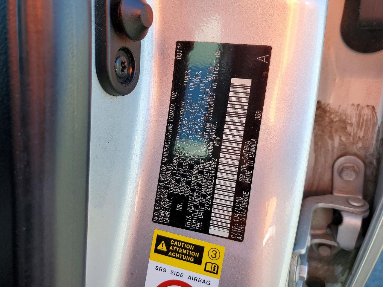 2014 Lexus Rx 350 Base - zdjęcie 13