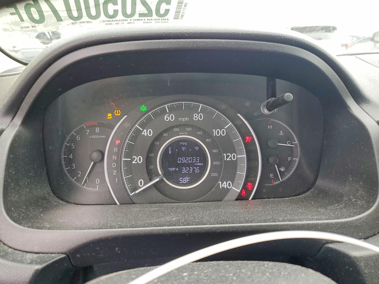 2014 Honda Cr-V Lx - zdjęcie 9