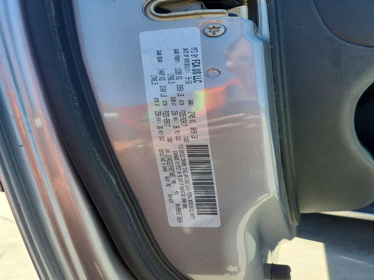 2017 Dodge Grand Caravan Gt - zdjęcie 13