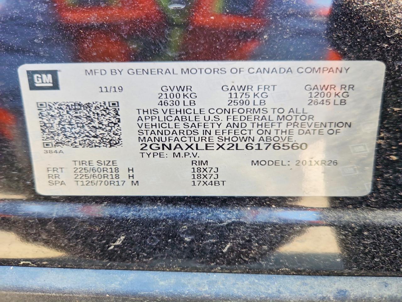 2020 Chevrolet Equinox Lt - zdjęcie 13