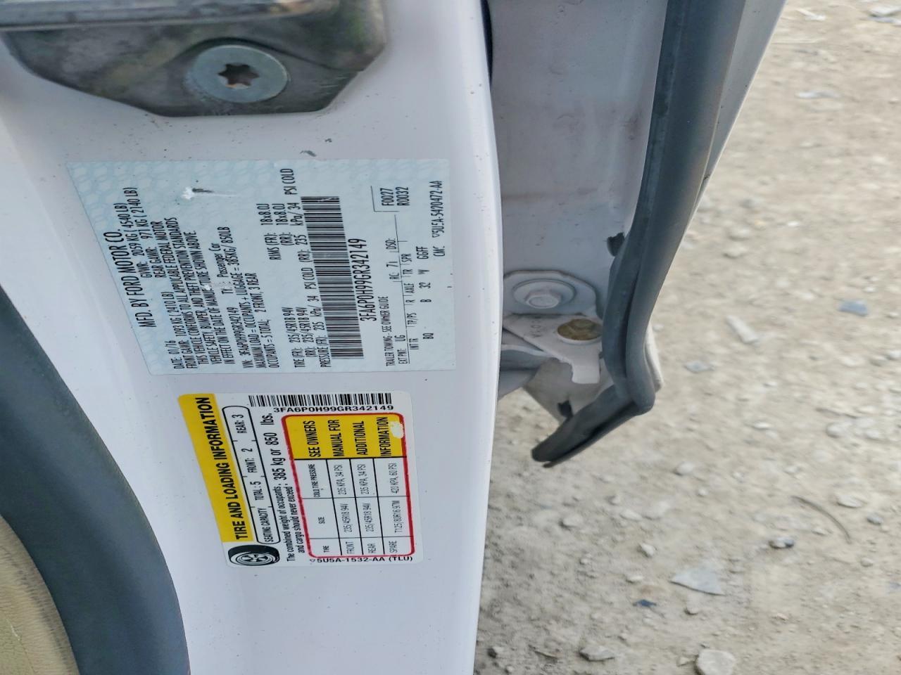 2016 Ford Fusion Se - zdjęcie 13