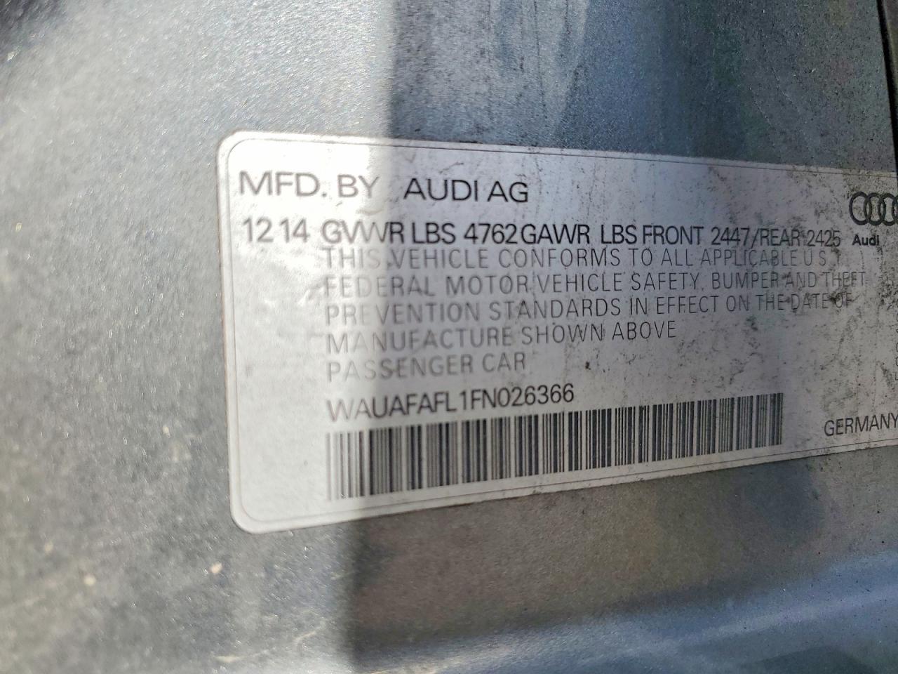 2015 Audi A4 Premium - zdjęcie 12