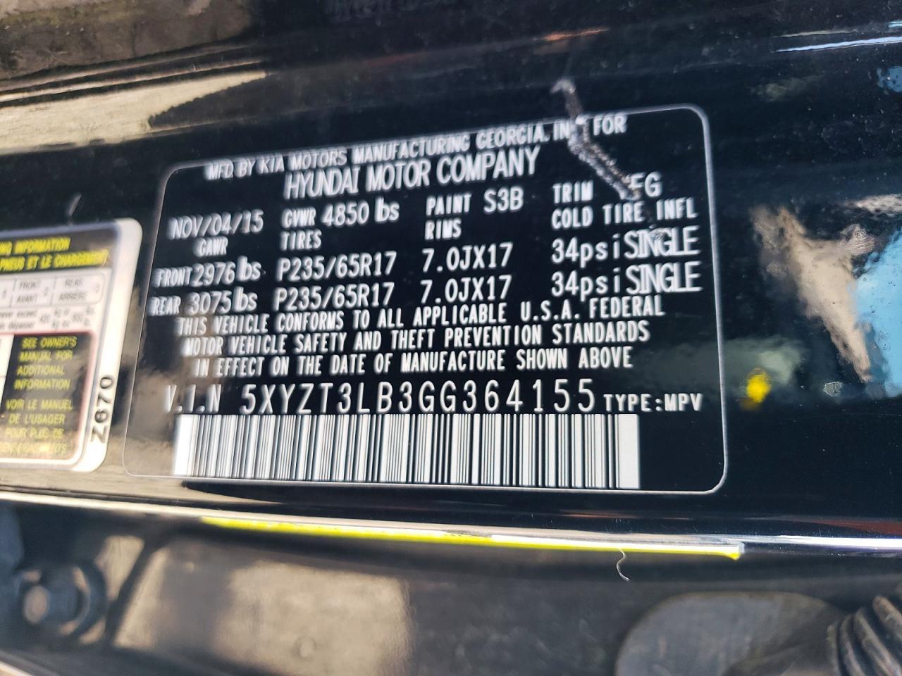 2016 Hyundai Santa Fe Sport 2.4L - zdjęcie 13