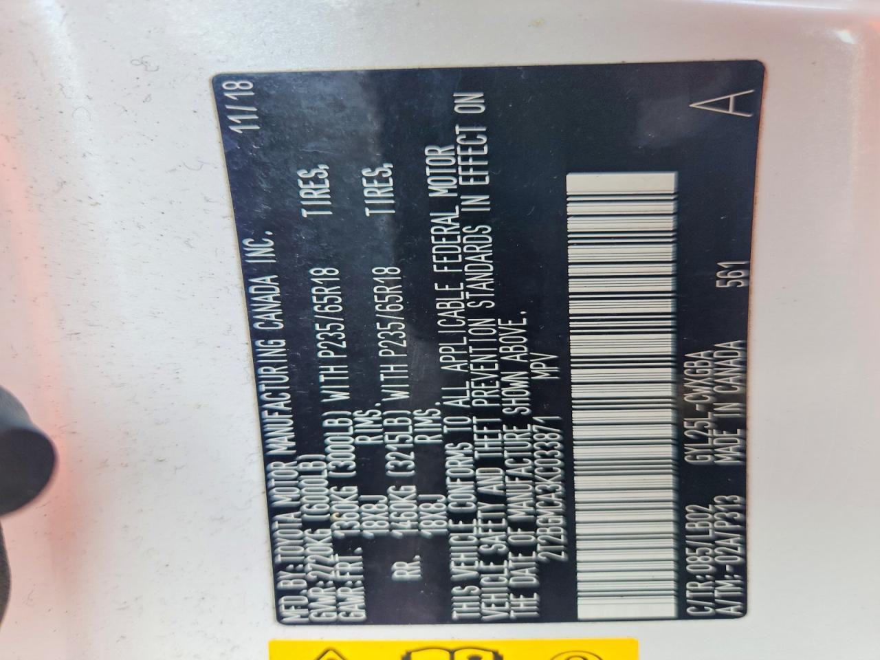 2019 Lexus Rx 450H Base - zdjęcie 13