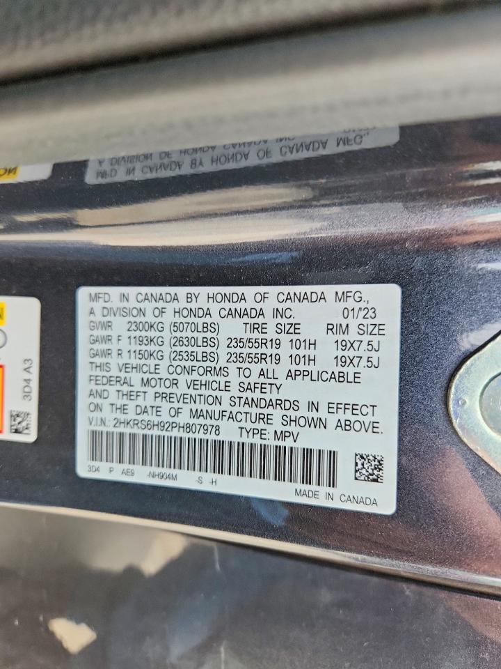 2023 Honda Cr-V Sport Touring - zdjęcie 13