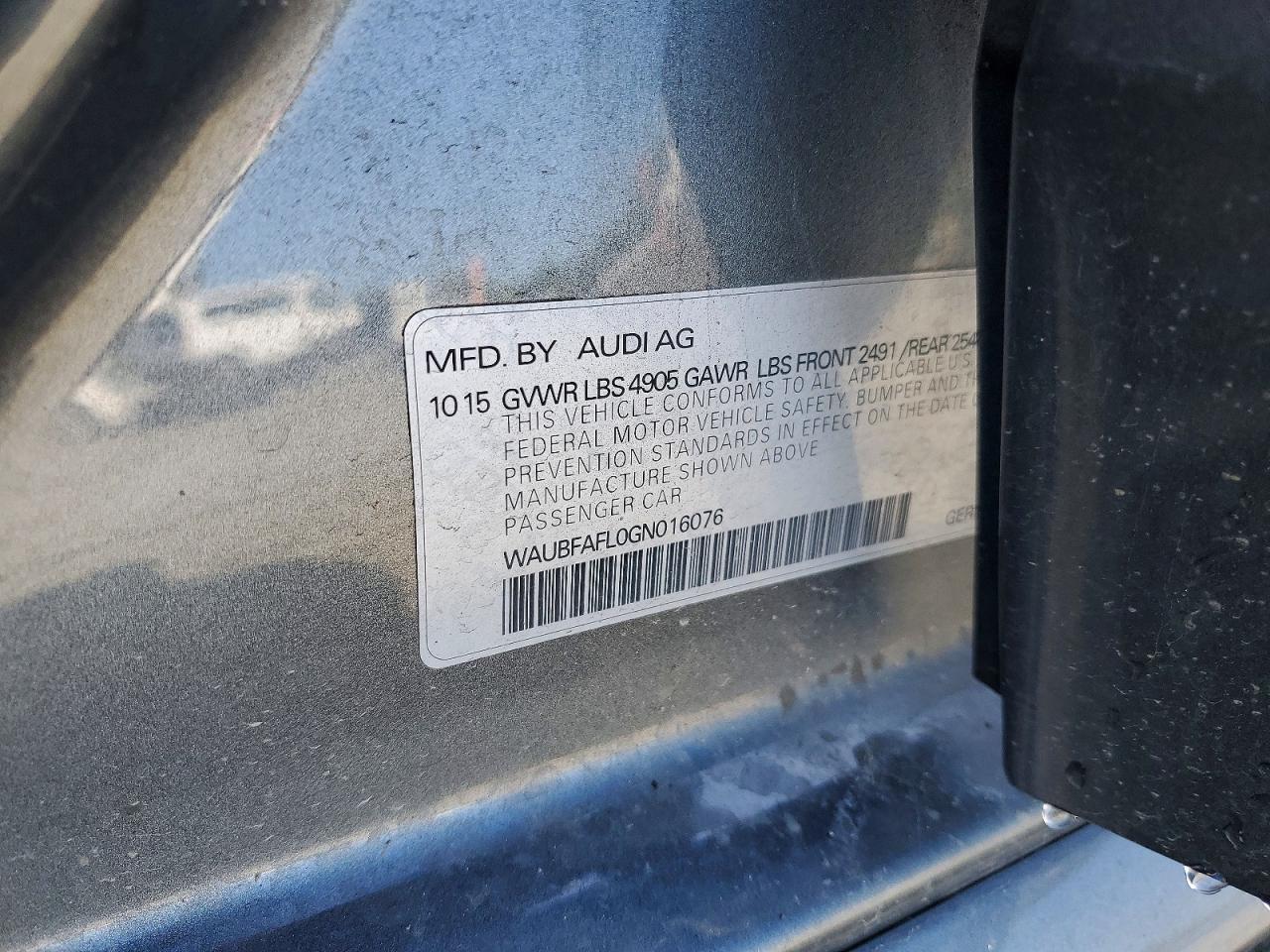 2016 Audi A4 Premium Plus S-Line - zdjęcie 12