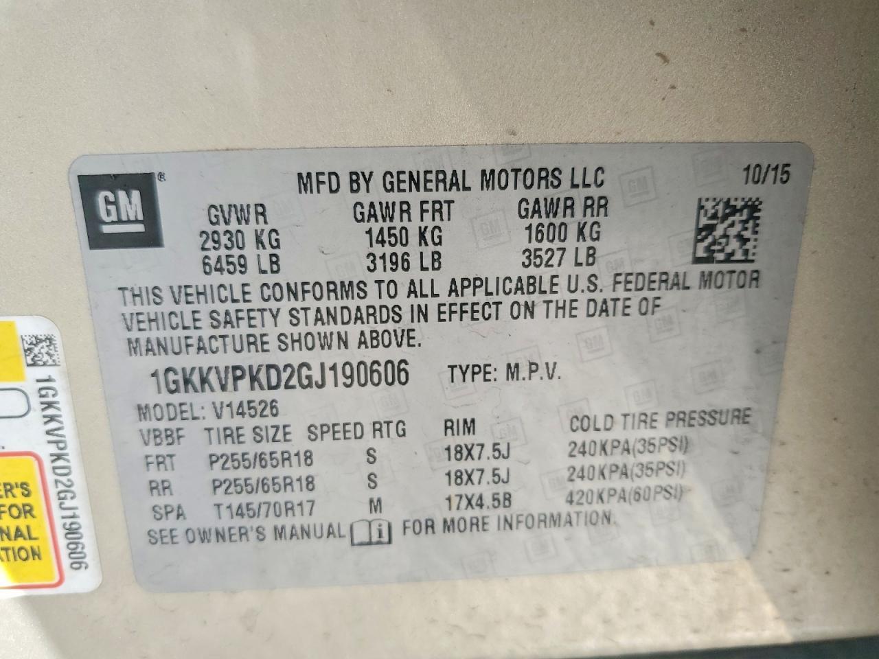 2016 GMC Acadia Sle - zdjęcie 13