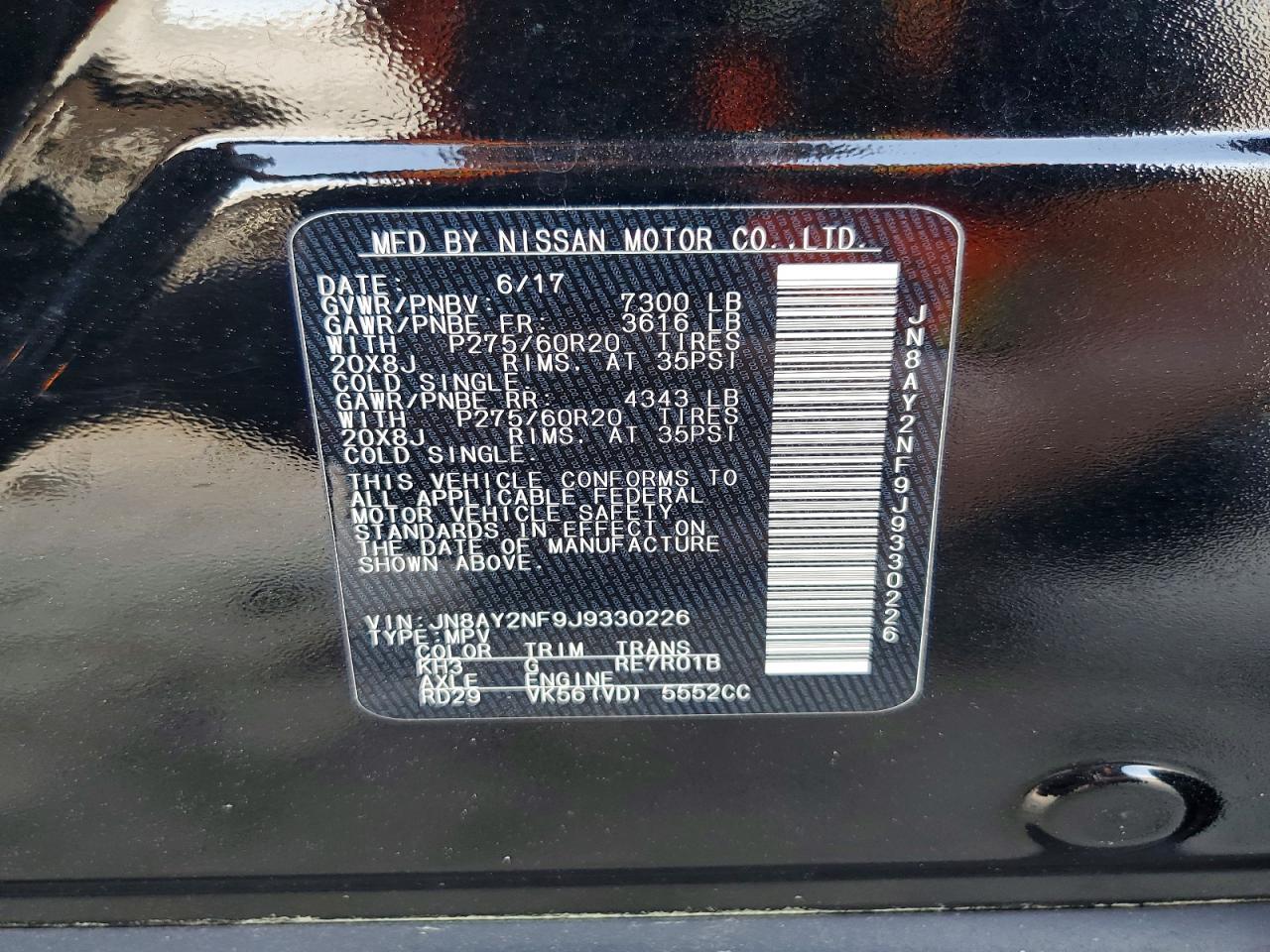 2018 Nissan Armada Platinum - zdjęcie 14