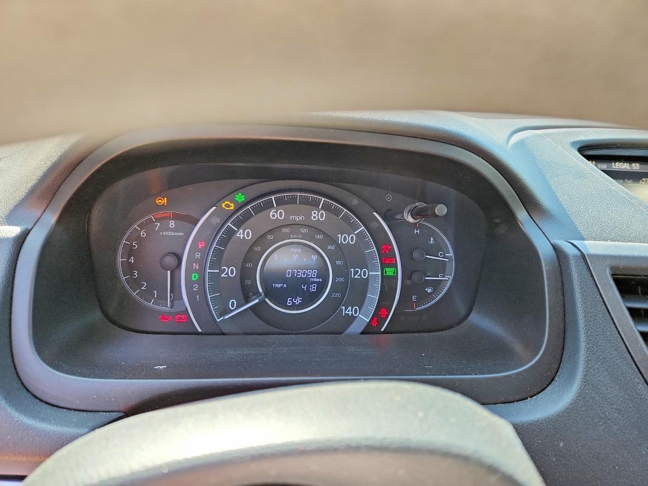 2014 Honda Cr-V Lx - zdjęcie 9