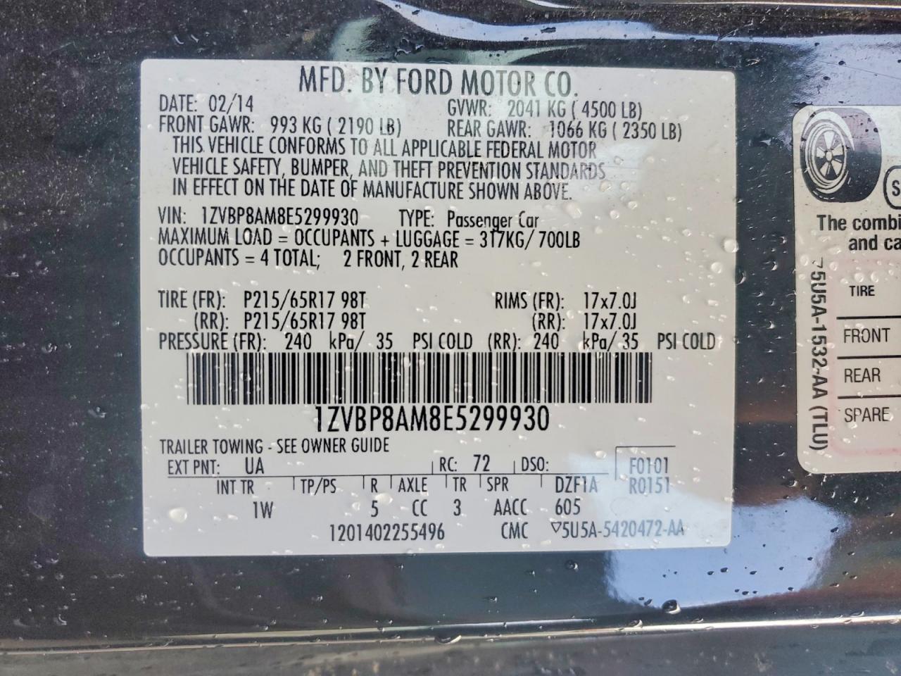 2014 Ford Mustang - zdjęcie 12