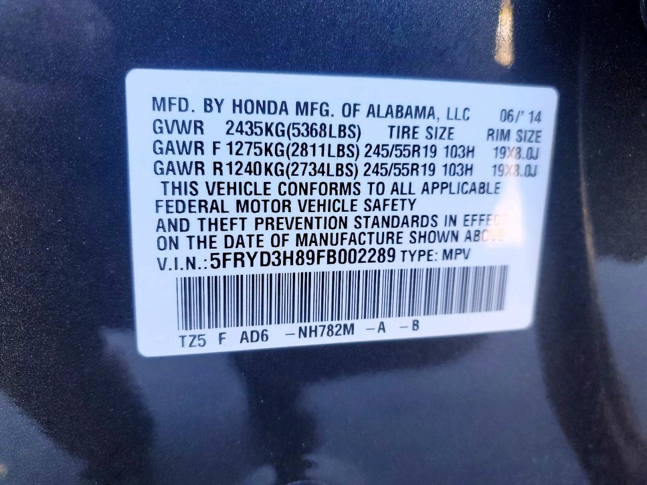 2015 Acura Mdx Advance - zdjęcie 12
